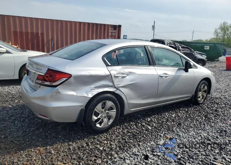 2014 Honda Civic Lx из США, поврежденный, VIN 19XFB2F53EE069461